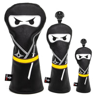 Golf Club headcover Set Aliennana Black Ninja Driver Head Cover Fairway Golf Headcvoer Hybird Blade putter Mallet Putter Covers - Buy online at  Vibe In Cart.