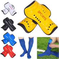 1Pair Adult/Kid Soccer Training Crashproof Calf Protectior Leg Sleeves Children Teens Football Protege Tibia Safety Shin Guards - Buy online at  Vibe In Cart.