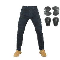 Men's Protective Nylon and Cotton Motorcycle Riding Pants