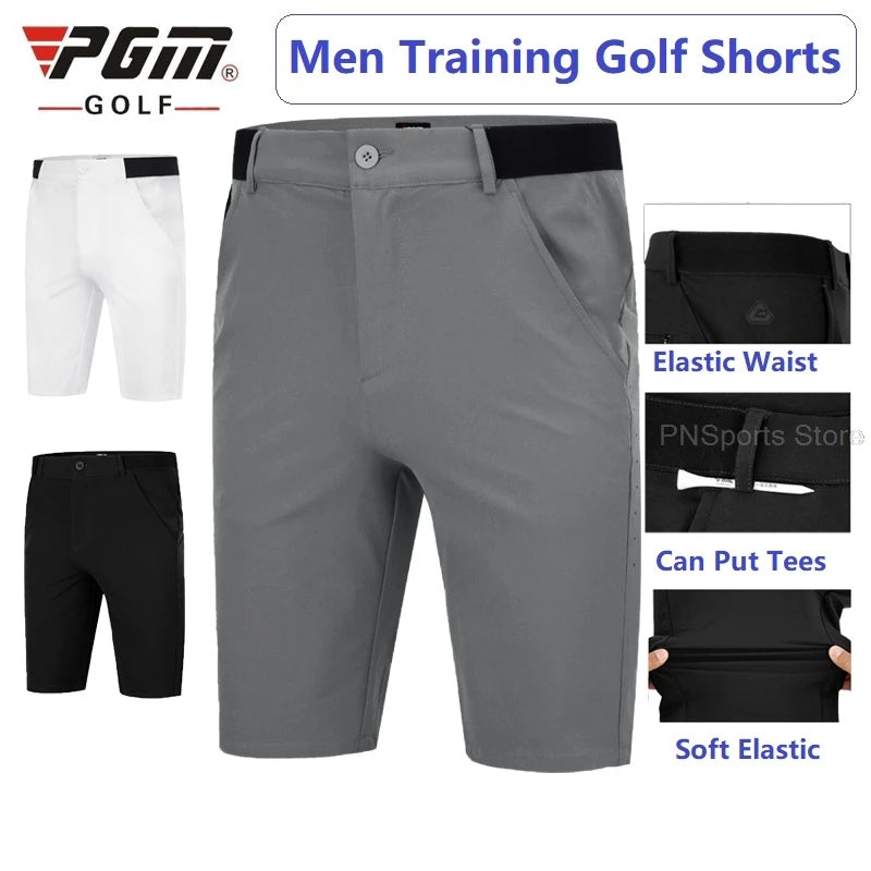 Pgm Summer Golf Shorts Men's Quick-Dry Sports Golf Trousers Male Breathable High Elastic Tennis Run Short Pants Casual Clothing - Buy online at  Vibe In Cart.