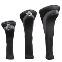 3Pcs/Set Long Neck Golf Club Head Covers Wood Driver Protect Headcover Number Tag Fairway Golf HeadCover Golf Accessories - Buy online at  Vibe In Cart.