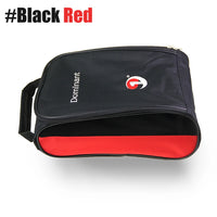 Nylon Zippered Golf Shoe Bag with Ventilation for Travel