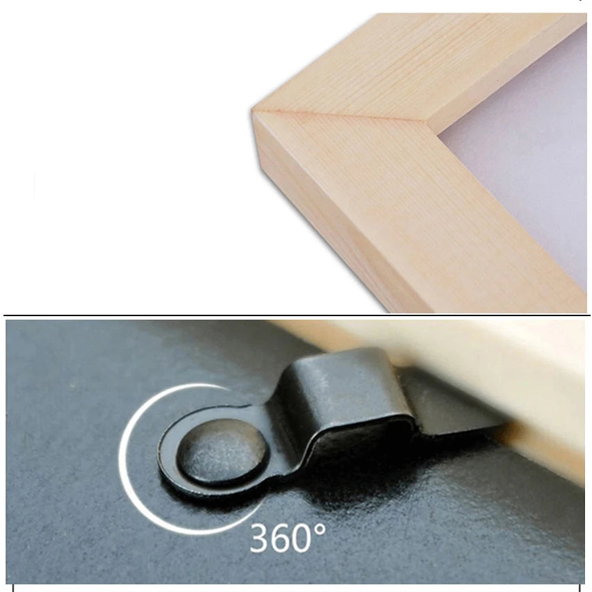 Nature Wooden Photo Picture Frame 20X30 25X30 26.5X38cm Black White Color Frame for Pictures Wall Poster Frame - Buy online at  Vibe In Cart.