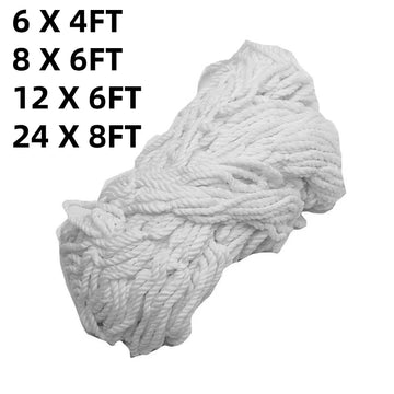 Soccer Goal Net 6X 4FT/8 X6FT/12X6FT/24X8FT Football Soccer Net Sports Replacement Soccer Goal Post Net - Buy online at  Vibe In Cart.