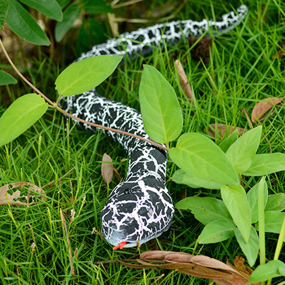 Interactive Infrared Remote Control Rattlesnake Toy with USB Cable
