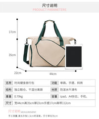 Pickleball Bag, Professional Tennis Padle Bag, Tennis Racket Storage Bag, Casual Tote Bag, Travel Messenger Bag, Sport Gym - Buy online at  Vibe In Cart.