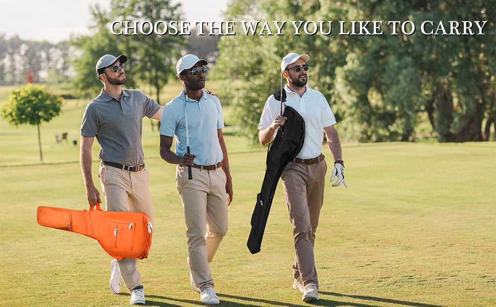 Mini Foldable Nylon Golf Bag for Training and Practice