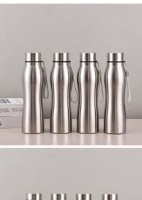 High Quality 1000ml Stainless Steel Sport Water Bottle Single-layer Rugged Water Cup Metal Flask Drinkware Camping Sports Gym - Buy online at  Vibe In Cart.