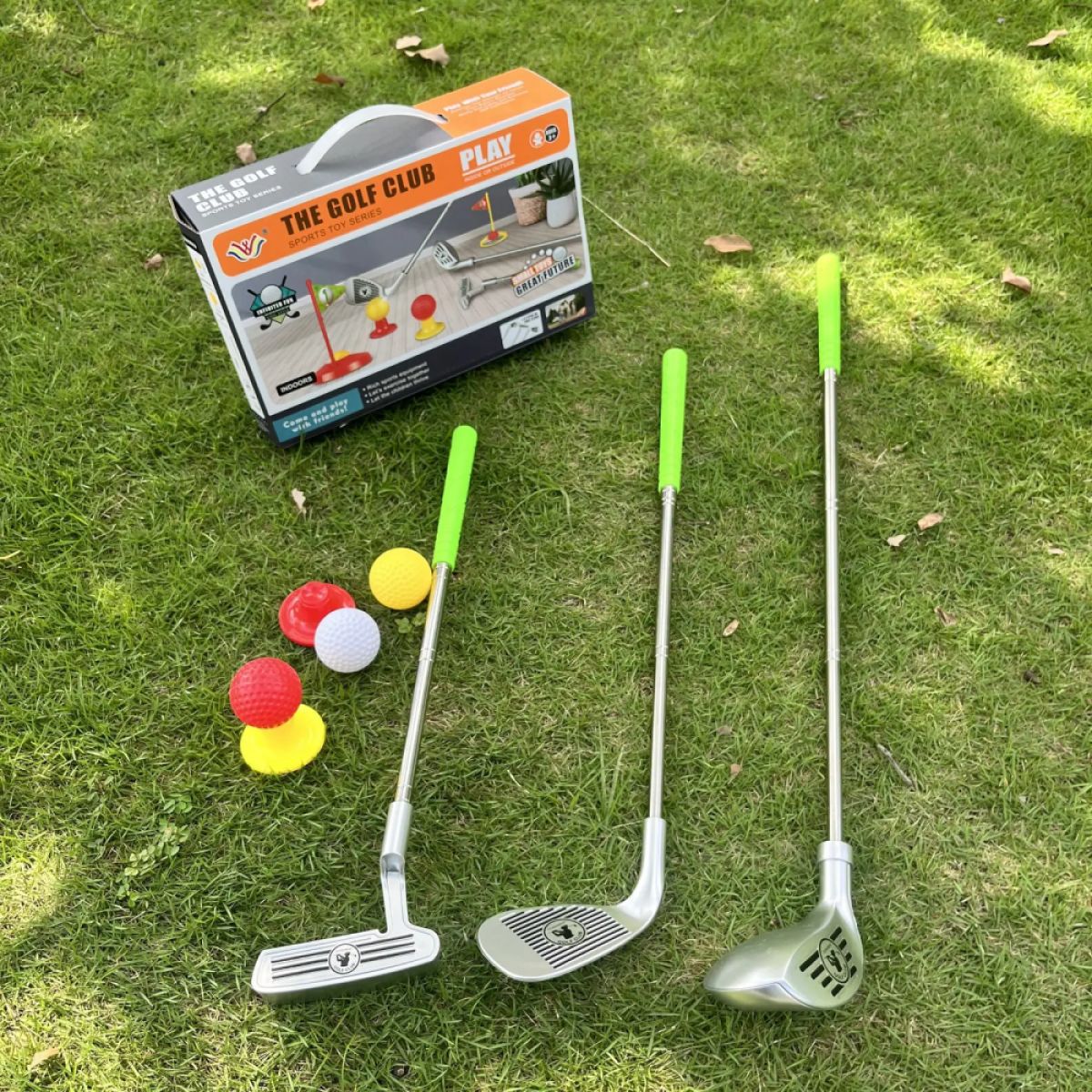 Children's Right-Handed Golf Club Complete Set with Steel Shaft