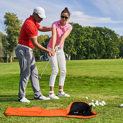 Mini Foldable Nylon Golf Bag for Training and Practice