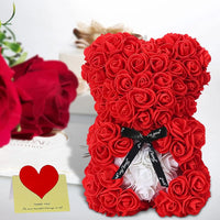 New Artificial Flower Eternal Rose Teddy Bear for Mom Mother's Day Birthday Valentine's Day Anniversary Gifts & Artificial Decor - Buy online at  Vibe In Cart.