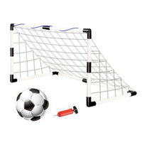 Football Goal Sports Toy Foldable Children's Football Gate with Pump & Ball Portable Soccer Goal for Outdoor Football Training - Buy online at  Vibe In Cart.