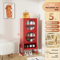 Modern Style Wooden Shoe Organizer For Entryway Storage