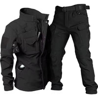 Waterproof Shark Skin Tactical Sets Mens Thicken Fleece New Soft Shell Combat Jackets+windproof Warm Cargo Pant 2 Piece Set - Buy online at  Vibe In Cart.