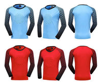 kids Soccer Goalkeeper Jersey Set Child Boy Football Goalkeeper Clothing Long Sleeve Sponge Protector Football Uniforms - Buy online at  Vibe In Cart.
