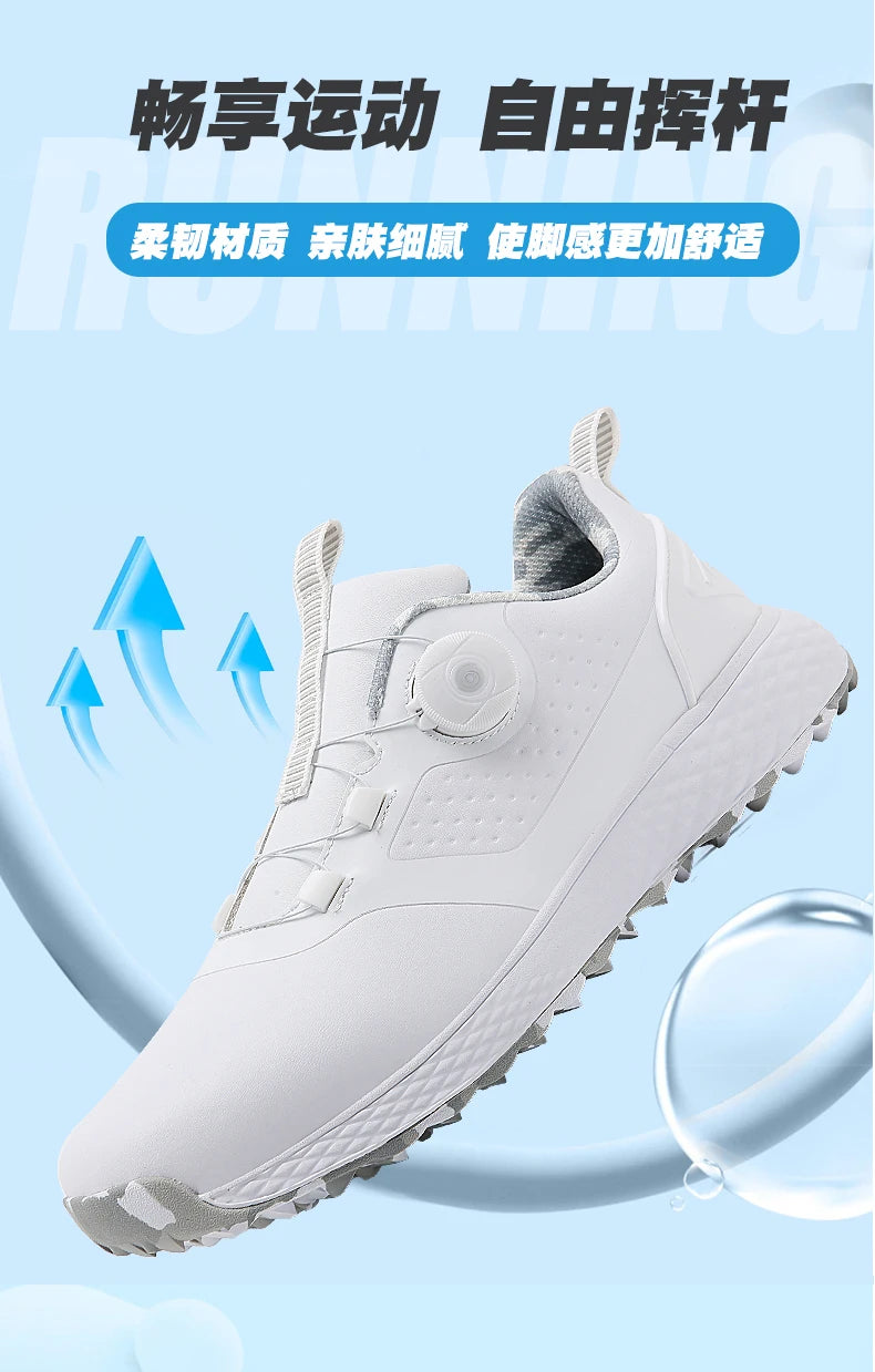 Golf Sneakers Men's Waterproof Fashion Casual Outdoor Comfortable Golfers Footwears Women - Buy online at  Vibe In Cart.
