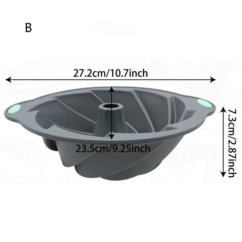 Silicone Bakeware Set Versatile Cake Molds Non-Stick Flower & Assorted Shapes Baking Pans Muffins Chocolates Moulds - Buy online at  Vibe In Cart.