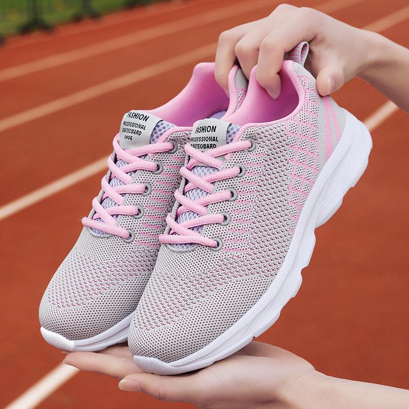 Women's Running Shoes 2025 Mesh Casual Sneakers Lace-up Lightweight Female Walking Breathable Outdoor Sports Running Shoes Woman - Buy online at  Vibe In Cart.