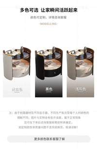 Modern Italian Round Bedside Table: Minimalist Design, Luxury & High-End Storage for Home Bedrooms - Buy online at  Vibe In Cart.