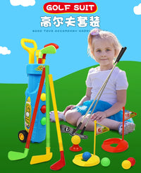 Children's Plastic Toy Golf Set for Indoor and Outdoor Play