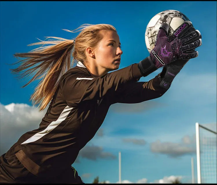 WVVOU Soccer Goalie Gloves for Adults and Youth, High Performance Goalkeeper Gloves with 5 Detachable Finger Saves - Buy online at  Vibe In Cart.