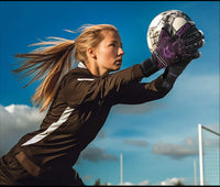 WVVOU Soccer Goalie Gloves for Adults and Youth, High Performance Goalkeeper Gloves with 5 Detachable Finger Saves - Buy online at  Vibe In Cart.