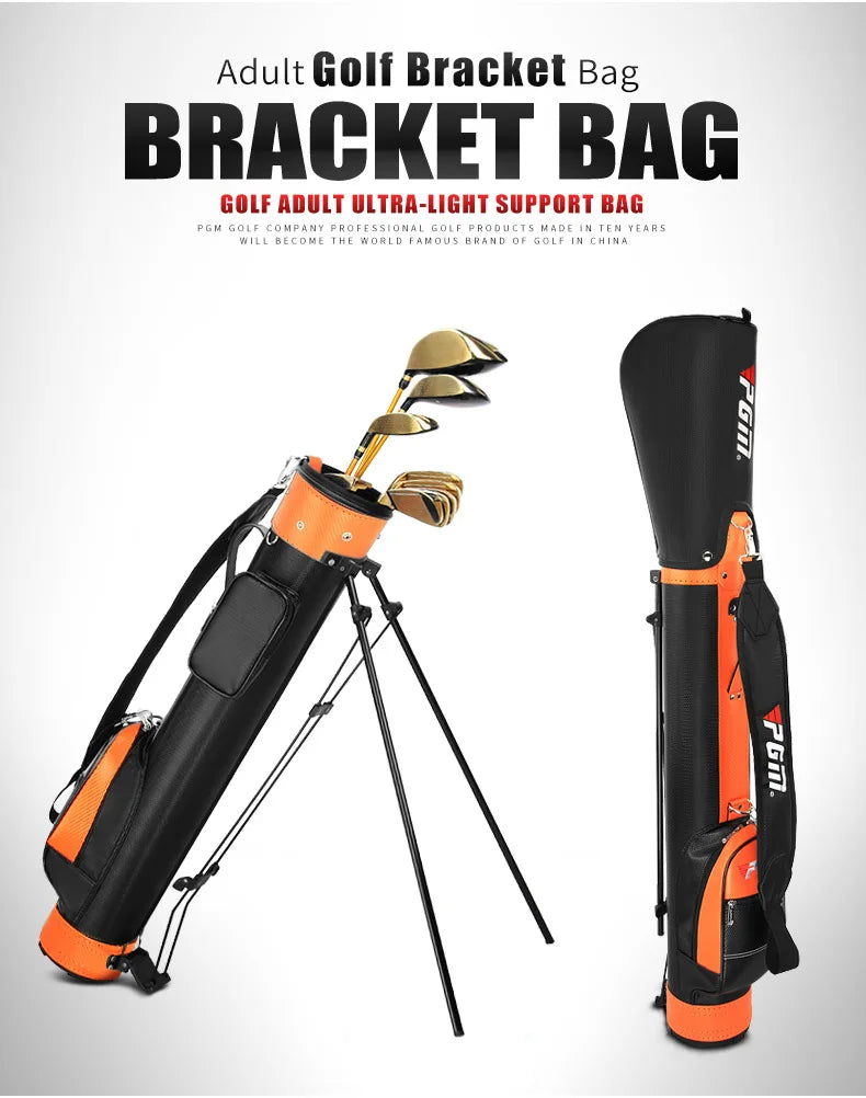 Unisex PU Golf Bag for 9 Clubs with Multiple Colors