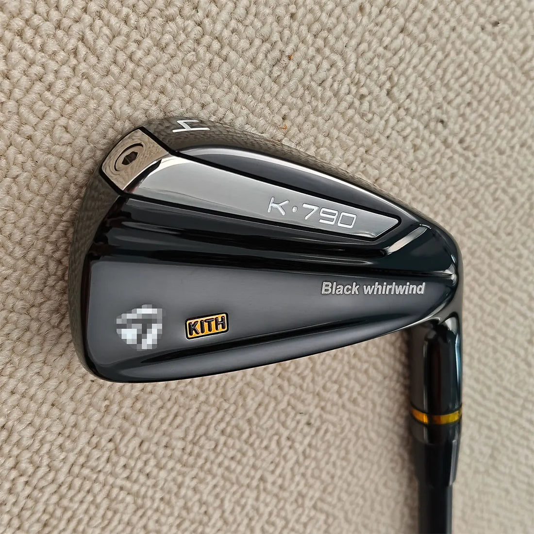 9-Piece Right Handed Golf Irons Set in Black with Graphite Shaft