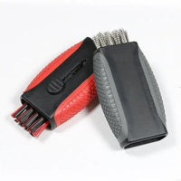 Portable 2 in 1 Golf Club Cleaning Brush Tool