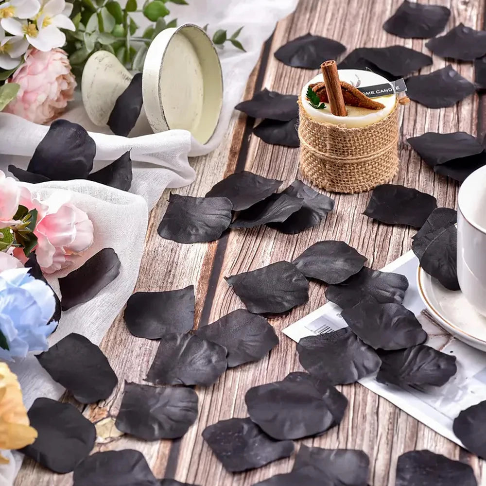 100-10000Pcs Top Colorful Artificial Fake Rose Petals Red White Gold Roses Petal Flowers Romantic Wedding Party Valentine Decor - Buy online at  Vibe In Cart.