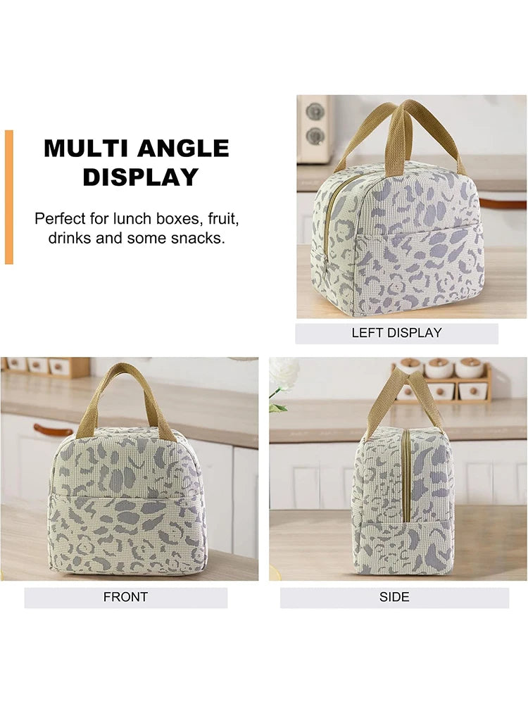 Insulated Oxford Fabric Lunch and Picnic Bag, 1 Pack