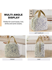 Insulated Oxford Fabric Lunch and Picnic Bag, 1 Pack