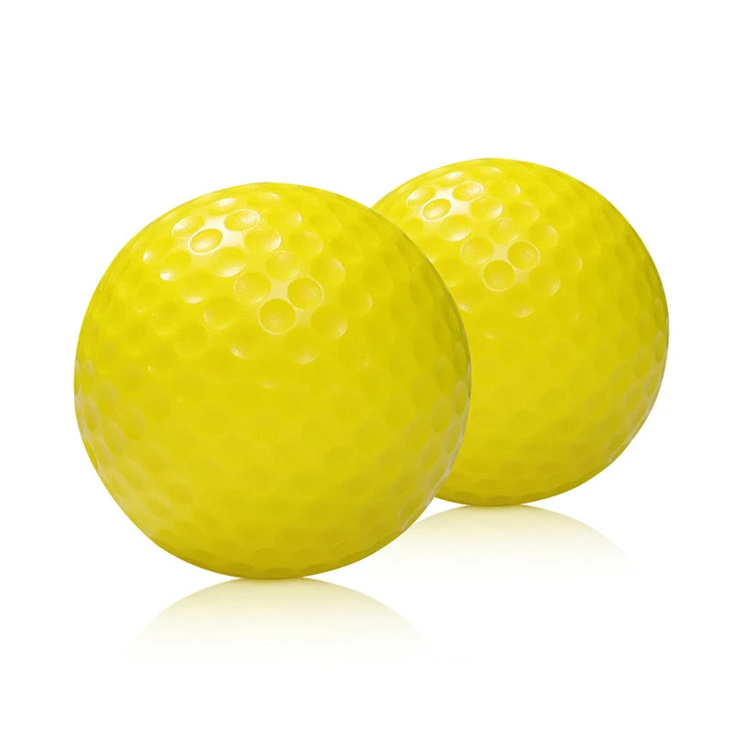2~10pcs Golf Balls Yellow PU Foam Sponge Elastic Indoor Outdoor Practice Training Durable for Sports Accessories TMZ - Buy online at  Vibe In Cart.