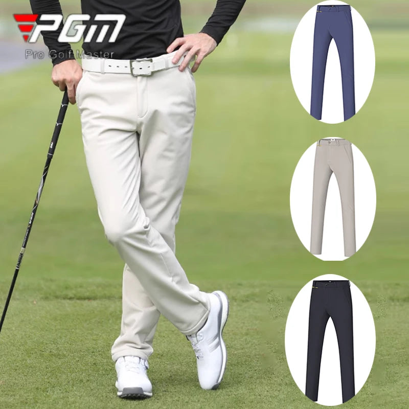Pgm Men Golf Pants Winter Waterproof Thick Warm Pants Plus Velvet Sports Trousers Male Golf Ball Sweatpants Rain Snow Proof - Buy online at  Vibe In Cart.