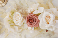 65cm Wedding Arch Flowers White Rose Decorative Floral Swag for Lintel Artificia Centerpieces for Door Window Home Decoration - Buy online at  Vibe In Cart.