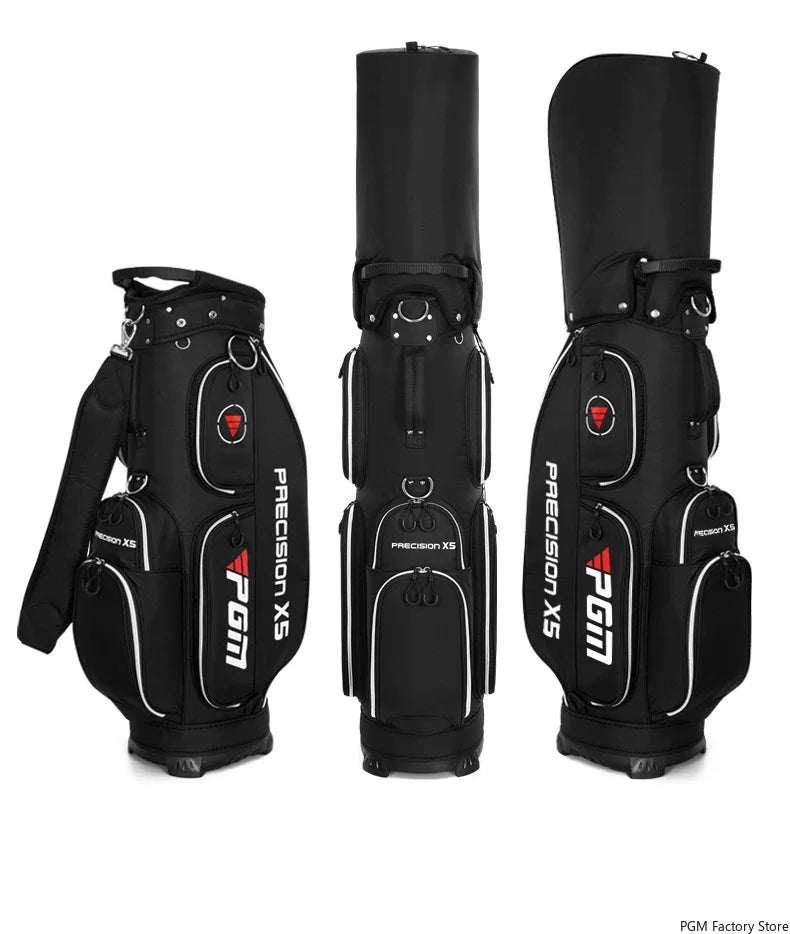 Golf Bag Waterproof Lightweight Nylon 128cm Height Large Capacity