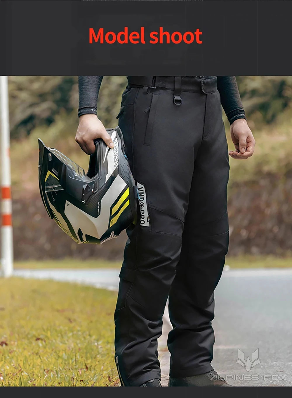 Winter Waterproof Motorcycle Overpants Quick Release Touring Moto Pants Men's Warm Windproof Motorbike Trousers CE Kneepads - Buy online at  Vibe In Cart.