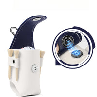PU Golf Waist Bag Clip with Magnetic Buckle and Ball Storage