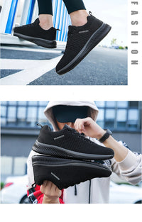 Men Running Shoes Breathable Light Comfortable Men's Casual Shoes Tenis Outdoor Slip On Walking Sneakers - Buy online at  Vibe In Cart.