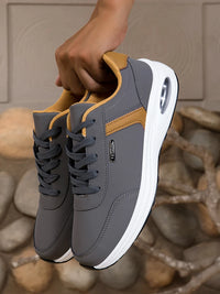 Men's Waterproof Non-Slip Casual Sports Shoes Lace-Up