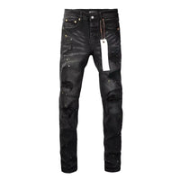 Men Jeans American High Street Black Pleated Basic Model New Fashion Trend High Quality Jeans - Buy online at  Vibe In Cart.