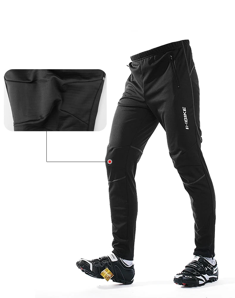 INBIKE Winter Men's Cycling Pants Thermal Road Bike Clothing Man Windproof Bicycle Trousers MTB Pants for Riding Running Pants - Buy online at  Vibe In Cart.