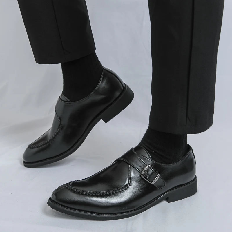 Golden Sapling Men's Formal Shoes Dress Flats Comfortable Derby Loafers Casual Business Men Shoe Fashion Leather Male Footwear - Buy online at  Vibe In Cart.