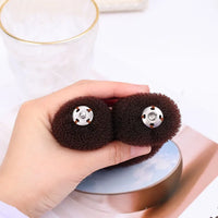 Magic Roll Foam Sponge Easy Big Ring Women Fashion Hair Bun Maker Donut Hair Styling Tools Hairstyle Hair Accessories for Girls - Buy online at  Vibe In Cart.