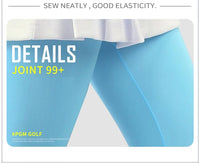 PGM Breathable Female Legging Stocking Sunscreen Women Golf Pants Ice Silk High Elastic Stocking Outdoor Thin Long Leg Sock