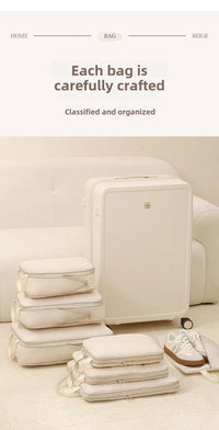 Travel Compression Packing Cubes 4-Piece Set Waterproof