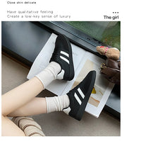 Women Tennis Sneakers Flats Ladies Fashion Mixed Colors Lace-up Vulcanized Shoes Spring Autumn Woman Outdoor Trainers Footwear - Buy online at  Vibe In Cart.