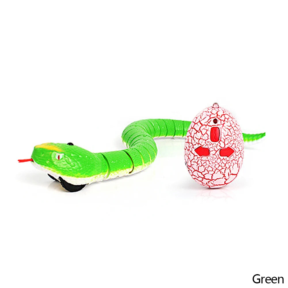 Interactive Infrared Remote Control Rattlesnake Toy with USB Cable