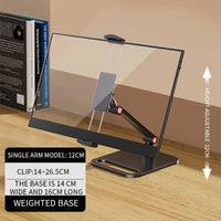 Adjustable VESA Monitor Stand for 10-20 Inch Screens with 360 Degree Swivel