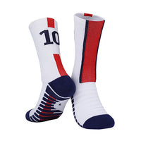 Yellow Number 10# 7# Kids Soccer Socks Blue Men's Football Sports Short Socks Outdoor Running Fast-drying Breathable Non-Slip - Buy online at  Vibe In Cart.